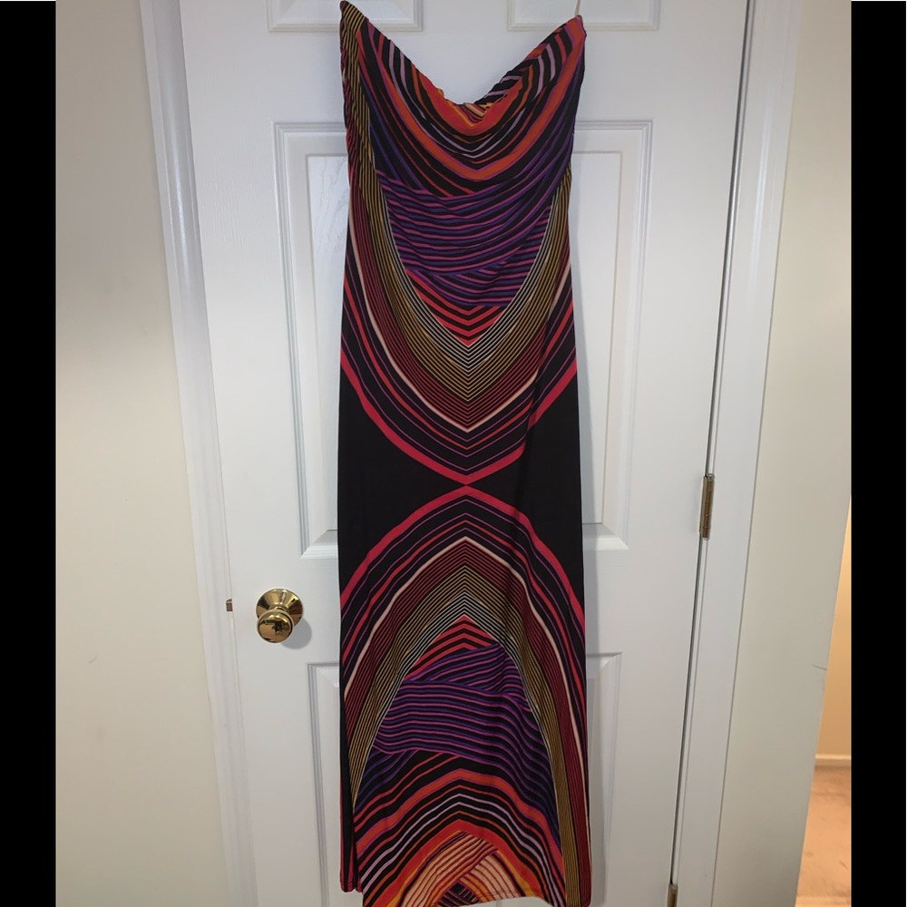 multicolored Maxi Dress